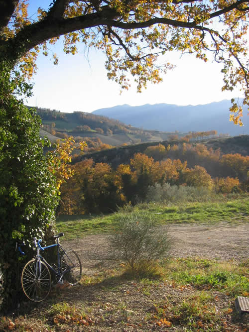 fietsen in Marche